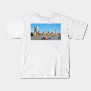 The Palace of Westminster and Big Ben, London, UK Kids T-Shirt